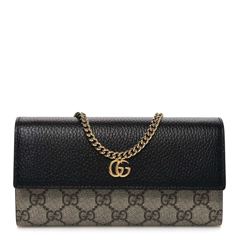 Gucci Dollar Calfskin Gg Supreme Petite #269483G10B